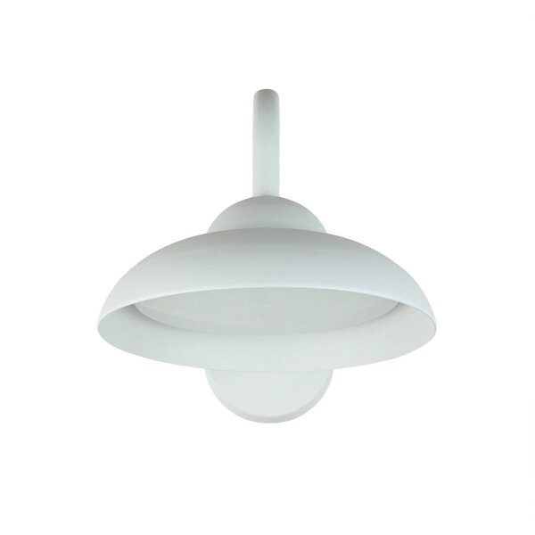 Applique LED extérieure aluminium IP54 L : 25 cm blanc