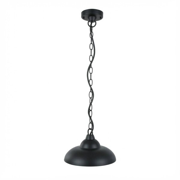 LED Hängelampe außen Schwarz IP44 3000 K 1200 lm