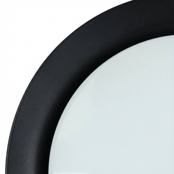 LED Hängelampe außen Schwarz IP44 3000 K 1200 lm