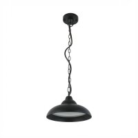 LED Hängelampe außen Schwarz IP44 3000 K 1200 lm