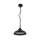 LED Hängelampe außen Schwarz IP44 3000 K 1200 lm