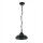 LED Hängelampe außen Schwarz IP44 3000 K 1200 lm
