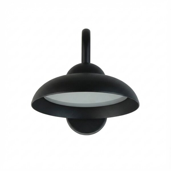Außenwandlampe LED IP54 Schwarz 3000 K 1200 lm