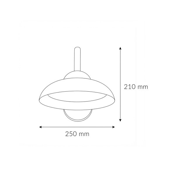 Außenwandlampe LED IP54 Schwarz 3000 K 1200 lm