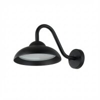 Außenwandlampe LED IP54 Schwarz 3000 K 1200 lm