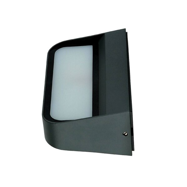 LED Wandleuchte außen IP54 8 W 900 lm 3000 K Anthrazit