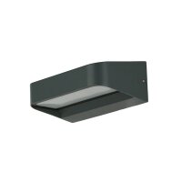 LED Wandleuchte außen IP54 8 W 900 lm 3000 K Anthrazit