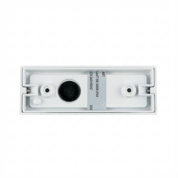 LED Außenleuchte Weiß Aluminium 8 W 900 lm IP44