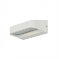 LED Außenleuchte Weiß Aluminium 8 W 900 lm IP54