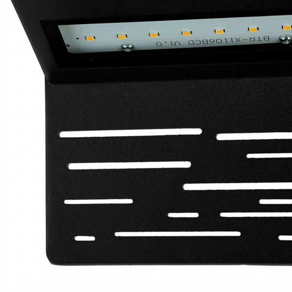 LED Außenwandleuchte IP44 Aluminium Glas 6 W 700 lm
