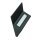 LED Außenleuchte Anthrazit IP44 6 W 700 lm Alu Glas