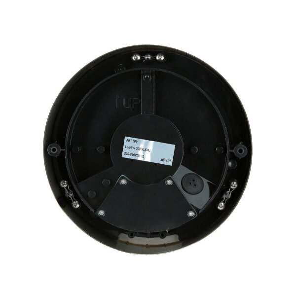 Applique LED extérieure acier inoxydable IP44 3000 K ronde Ø 20 cm