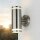 Lampe dextérieur mur acier inoxydable 23 cm de haut IP44 GU10 LED