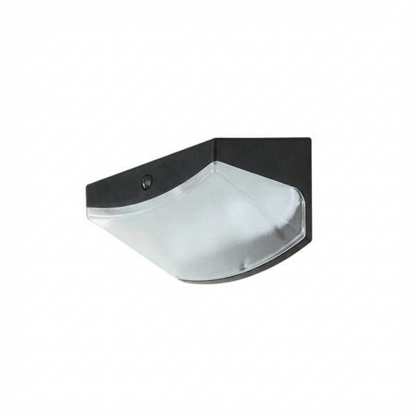 Lampe solaire LED à détecteur de mouvement blanc 3000 K L : 10,6 cm