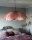 Hängeleuchte Stoff 80 cm breit H: max. 120 cm biegsam Rosa
