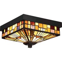 Premium luminaire extérieur Tiffany Design IP44...