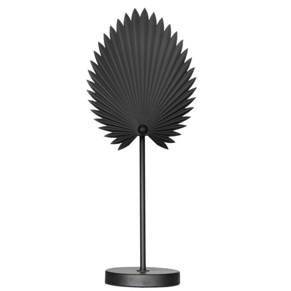 Tischlampe Schwarz Metall 55 cm E27 Kabelschalter
