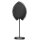 Tischlampe Schwarz Metall 55 cm E27 Kabelschalter