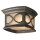 Plafonnier Extérieur Verre Aluminium Balcon Terrasse