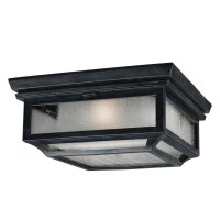 Antike Deckenleuchte WEST Zink Vintage quadratisch IP44