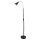 Petit lampadaire 140 cm E14 Noir Rétro Métal