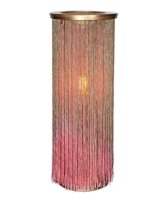 Lampe de table Tissu multicolore Fils 40 cm de haut pour...