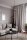 Stehleuchte Metall Rauchglas 163,5 cm hoch E27