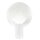 Tischlampe Weiß 50 cm hoch dekorativ Metall E27