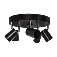 Runder Deckenspot 5-flammig GU10 Metall B: 30cm klein...