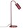 Schreibtischlampe Metall 51 cm hoch Dunkelrot GU10