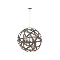 Hängelampe Antik Stahl Terrasse Ø67cm Vintage...