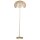 Stehlampe Metall 160 cm in Gold matt E27 Modern Design
