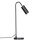 Schreibtischlampe Schwarz 51 cm hoch Metall GU10