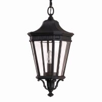 Suspension dextérieur CHARLES Noir Rustique IP23