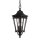 Suspension dext&eacute;rieur CHARLES Noir Rustique IP23