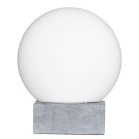 Lampe de table Marbre Verre H : 35,5 cm Abat-jour...