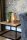 Lampe de table métal H : 28 cm en laiton E14 Retro
