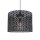 Pendelleuchte außen Metall E27 IP44 rund Ø 36 cm Modern