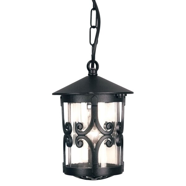 Suspension décorative ASHFORD Noir Rustique