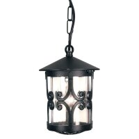 Suspension décorative ASHFORD Noir Rustique