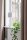 Beistelllampe Weiß 52 cm Stoff Metall E27 Kabelschalter