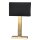 Lampe de chevet E27 69,5 cm rectangulaire Moderne M&eacute;tal Tissu