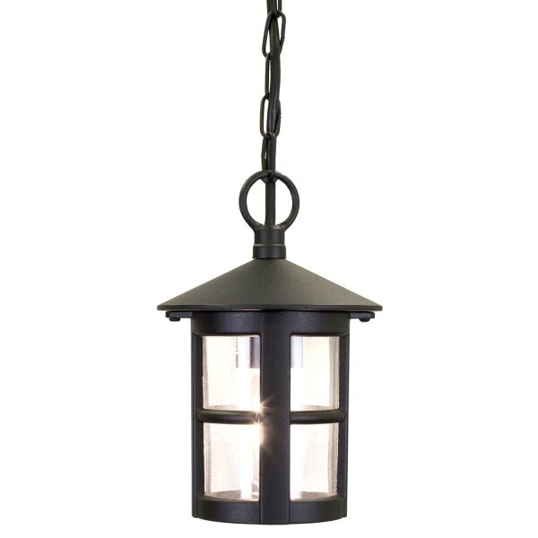 Lampe à suspendre dextérieur Antique noire IP43 réglable