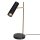 Schreibtischlampe Gold Schwarz 49 cm Metall GU10 verstellbar