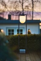 Stehlampe Terrasse 120 cm E27 IP44 Marmor Fuß mit...