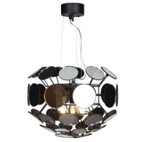 Pendelleuchte Modern Ø 58 cm rund Spiegelglas...