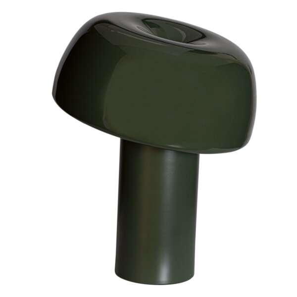 Tischlampe Metall E27 41 cm hoch Grün Retro kippbar