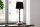 Tischlampe Stoff Metall E27 59,5 cm in Schwarz Silber