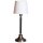 Lampe de chevet Métal Tissu 59,5 cm E27 Classique ELIN