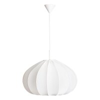 Hängeleuchte Stoff Metall E27 B: 60 cm H: max. 120...